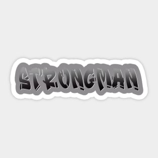 Strongman Sticker